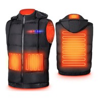 Kevyt lämmitetty liivi akulla